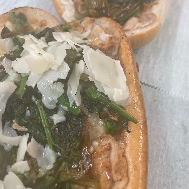 Porchetta Sandwich.